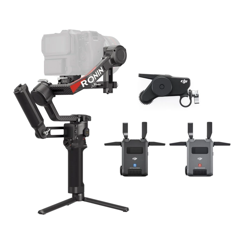DJI RS 4 Pro Combo (2026), 3-Axis Gimbal Stabilizer for DSLR & Cinema Camera Stabilizer Canon/Sony/Panasonic/Nikon/Fujifilm, Native Vertical Shooting, 4.5kg/10lbs Payload, SDR Transmission