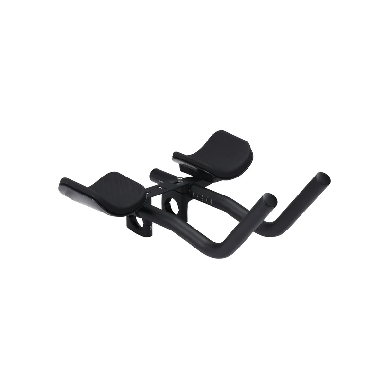 BBB Cycling AeroPro J-Bend Clip-On Handlebars - Aerodynamic Aero Bars for Triathlon & Time Trial - Professional J-Bend TT Extensions - Fits 31.8mm Handlebars - BHB-70JB