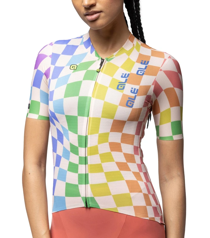 Alé Cycling Women's PR.E Multiverso 2.0 Short Sleeve Cycling Jersey, Multicolour, M