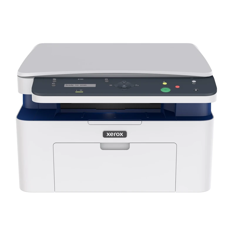 Xerox B105 Multifunction Wireless Printer - Compact Mono Laser All-in-One, Fast 20ppm, Print/Scan/Copy, A4, Desktop Home Office, Small Team, Mobile Ready, Wi-Fi, AirPrint