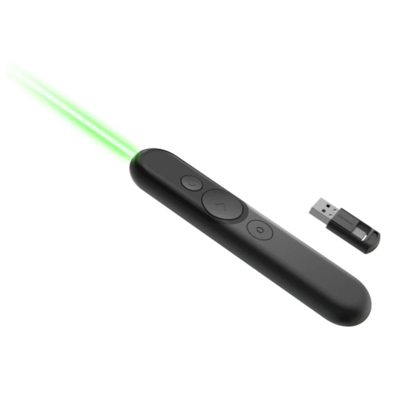 Lenovo - Presentation Remote Control - RF - Black - for IdeaPad Slim 5 15, ThinkPad X1 Carbon Gen 12, X12 Detachable Gen 2, Yoga Slim 7 14 - Image 1