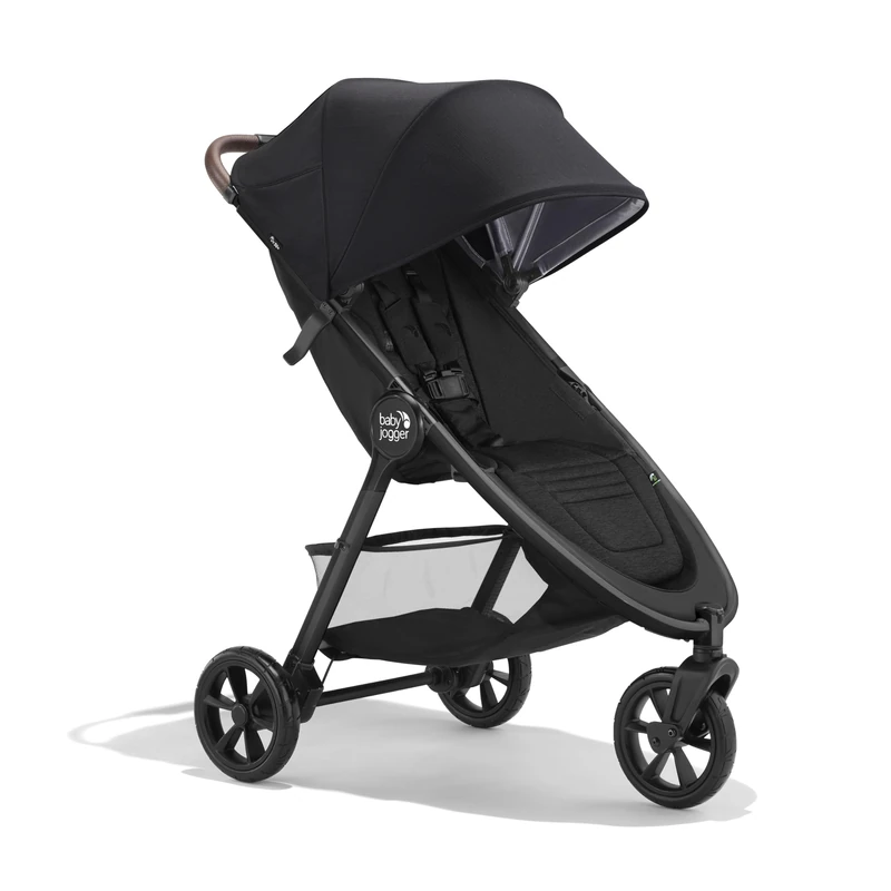 Baby Jogger City Mini GT3 Stroller | All-Terrain Pushchair | Lightweight, Foldable Travel Stroller | Rich Black