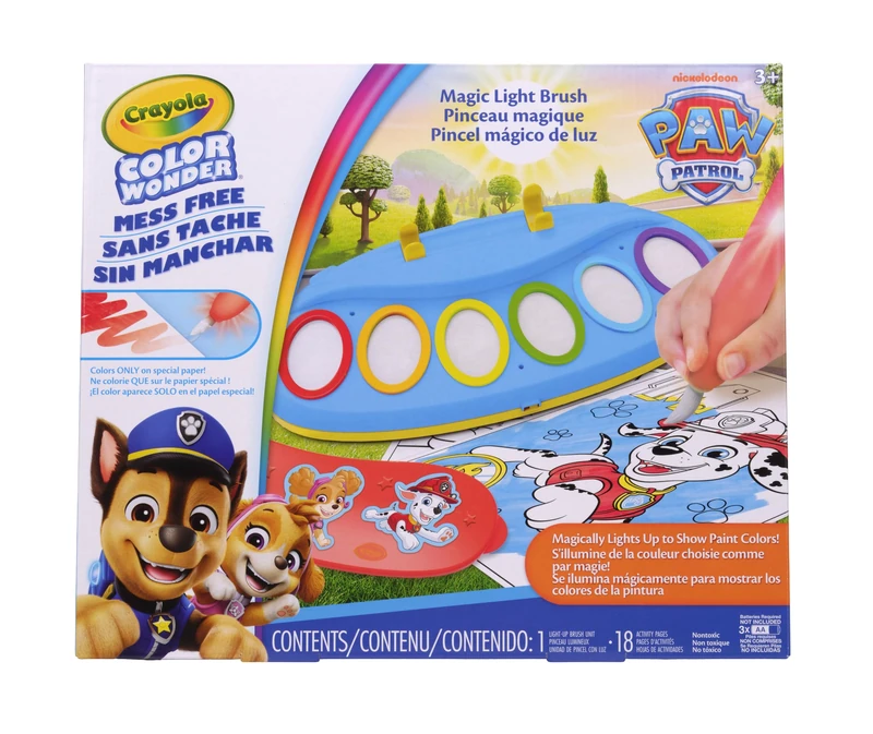 CRAYOLA Color Wonder Light Brush - Paw Patrol