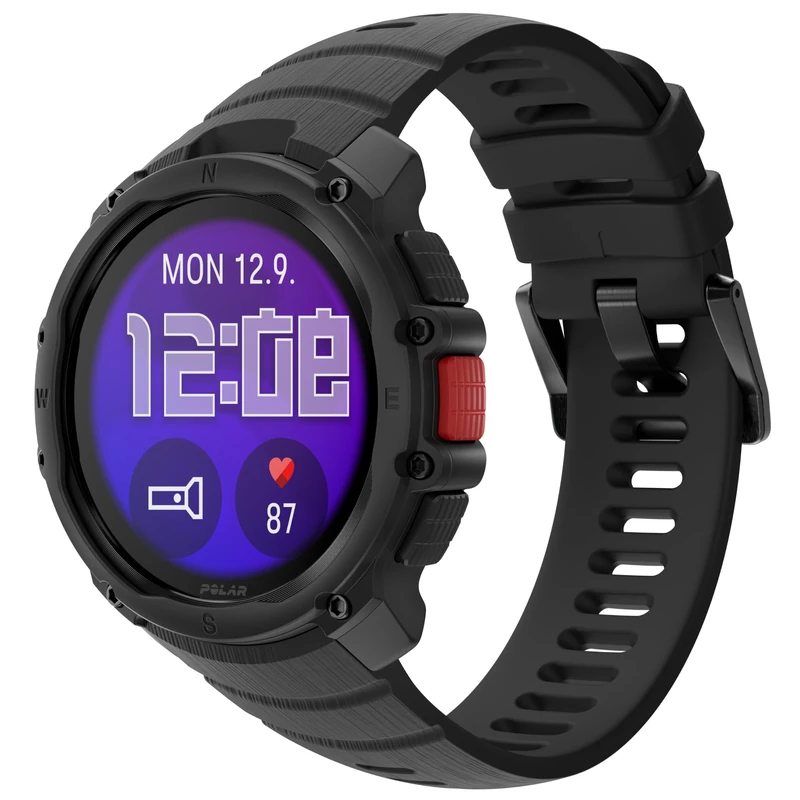 Polar Street X - GPS Running Sports Watch - Rugged Waterproof - 170+ Sport Profiles - 10 Day Battery - AMOLED Display - Wrist Based Heart Rate Monitor - 3-Year Amazon Exclusive Warranty