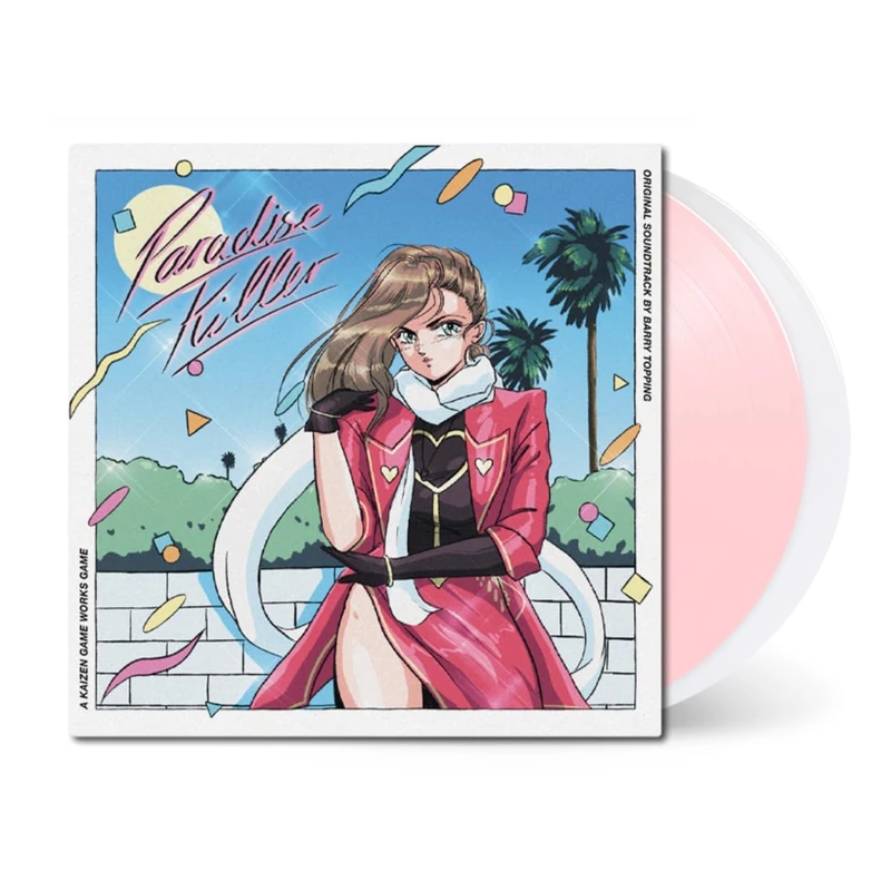 PARADISE KILLER [ORIGINAL GAME SOUNDTRACK] (ROSÉ AND CRYSTAL CLEAR WITH WHITE MARBLED VINYL 2LP) [VINYL]