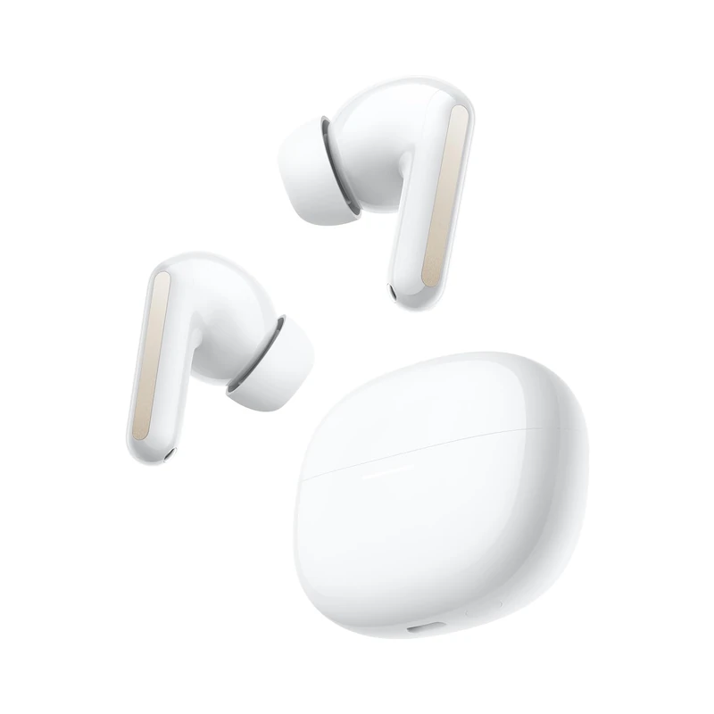 XIAOMI Redmi Buds 8, True Wireless Earbuds, 50dB Active Noise Cancellation, 3-mic AI calls, 11mm dynamic driver, Hi-Res Audio, Up to 11h+44h Battery Life, IP54, White
