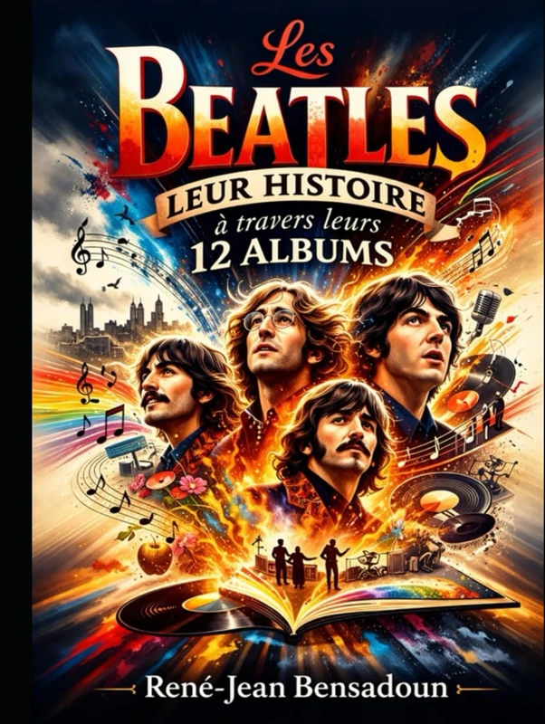 Les Beatles : Leur histoire à travers leurs 12 Albums: L'histoire d'une Révolution musicale