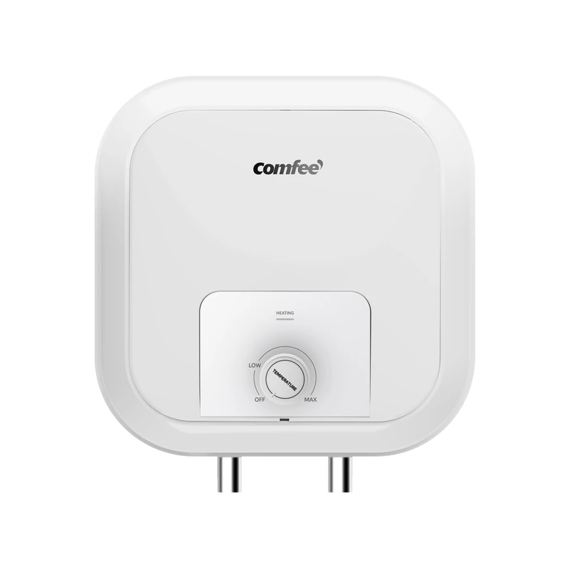 COMFEE' Electric Water Heater 10 L Undersink 2kW Storage Water Heater, A Class, Lightweight, Compact and Easy to Install, Ideal for Small households