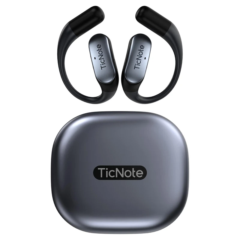 Mobvoi TicNote Pods AI Note-Taking Wireless Earbuds with Real-Time Translation, eSIM Built-In, 40H Battery Life, Navy Blue