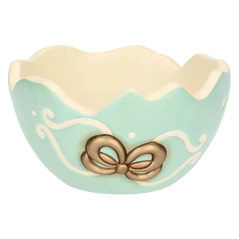 Thun - Ceramic Centerpiece in the Shape of an Easter Egg - Ceramic, 16 x 15.8 x 9 cm