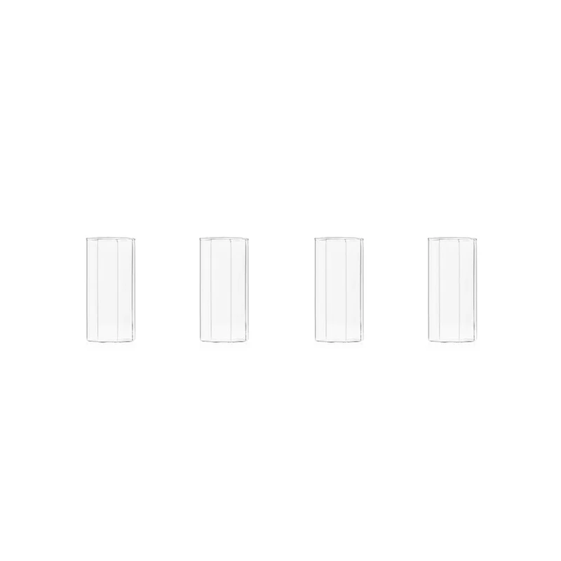 Ichendorf Milano Set of 4 Long Drinks, Octave Collection, 45 cl, Borosilicate Glass, Handmade - Image 1