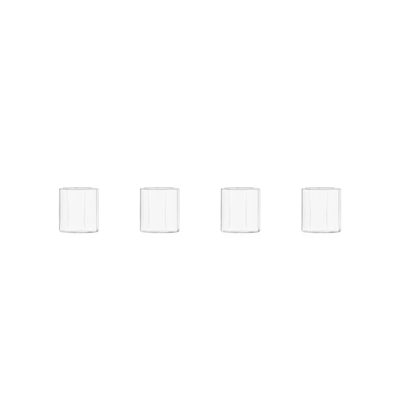 Ichendorf Milano Octave Collection 35cl Hand Made Borosilicate Glass Set of 4 - Image 1