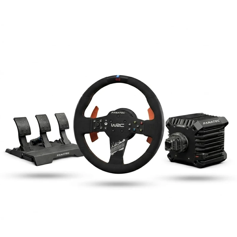 Fanatec CSL Oficial WRC Rally + CSL Elite Pedals V2 + CSL DD QR2 Wheel Base