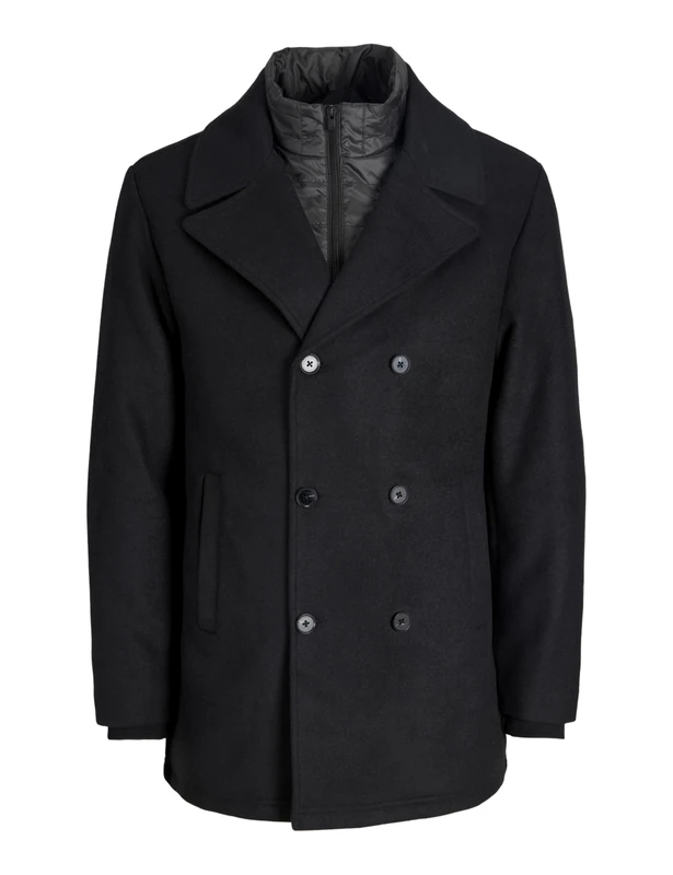 JACK & JONES Jjedetroit Peacoat Styd Aw25