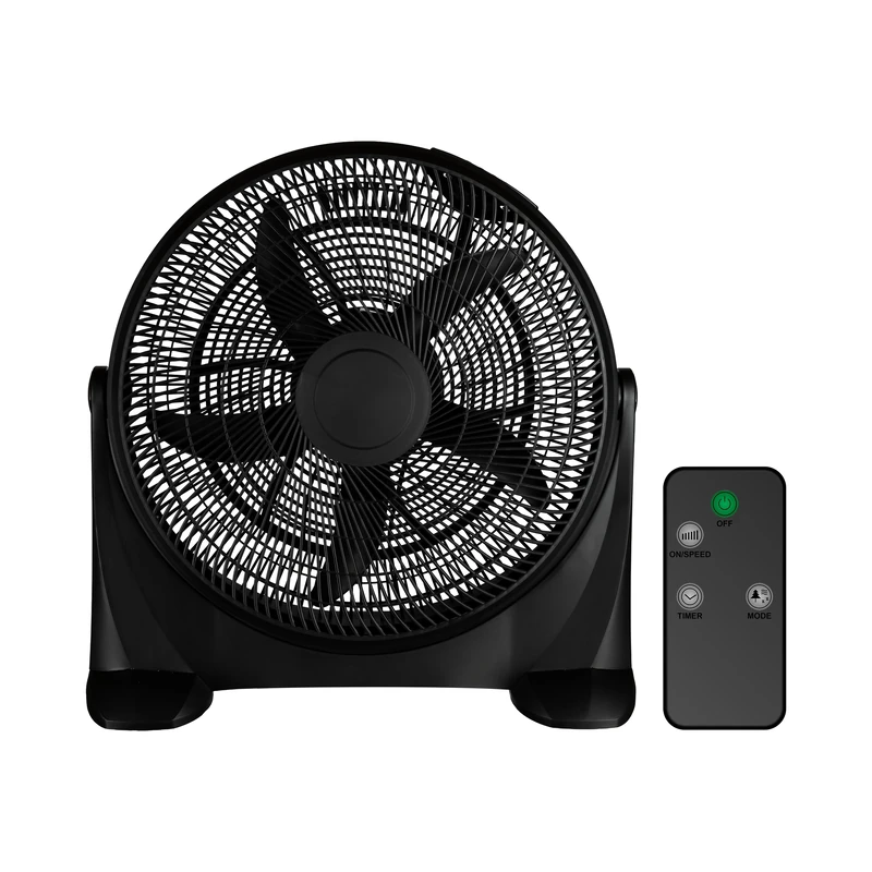 TCP 20" Floor Fan with Remote Control, 3 Speed Settings, Adjustable Tilt Head, Timer Sleep Mode, Quiet Cooling Fan for Bedroom, Living Room & Office