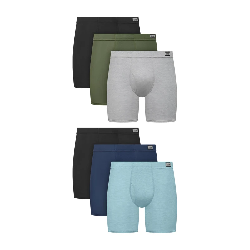 Hanes Men's Tagless Boxer Briefs Pack of 6 - XXL