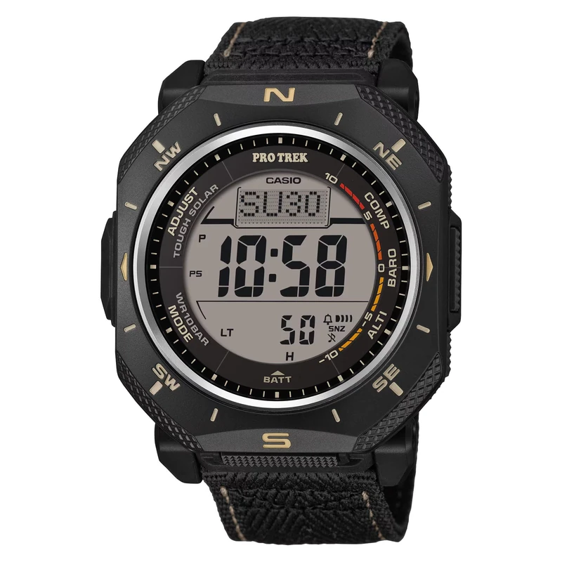 Casio Men's Digital Quartz Watch Pro Trek - Image 1