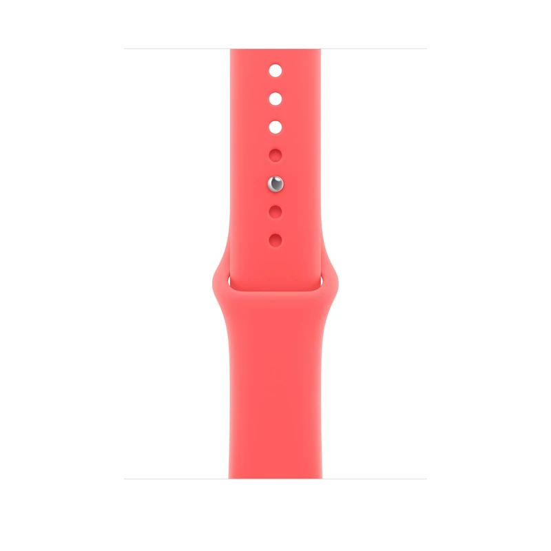 Apple Watch Band - Sport Band - 46mm - Bright Guava - S/M