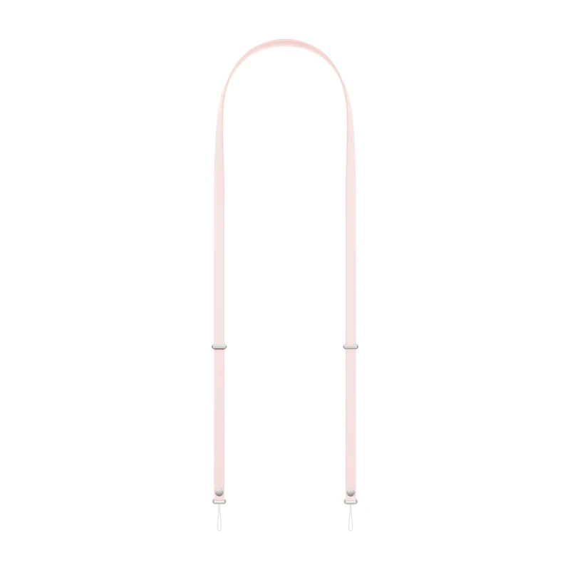 Apple Crossbody Strap - Soft Pink - Image 1