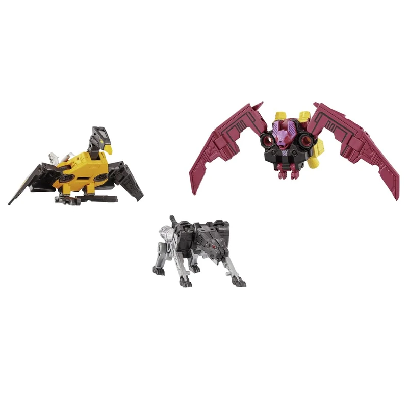 Transformers MPG Action Figures 3 Pack MPG-22 Jaguar & Buzzsaw & Ratbat