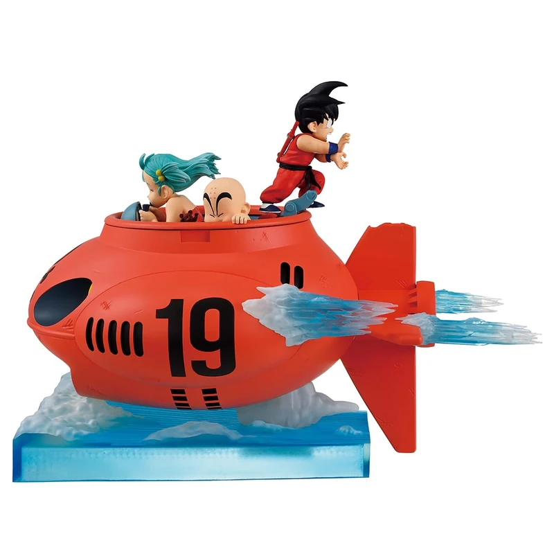 Ichibansho Goku & Bulma & Krillin (Vs Red Ribbon Army) Dragon Ball 16cm Figure - IS72399 Multicolor - Collectible Figure, Ideal for Anime Fans | Banpresto