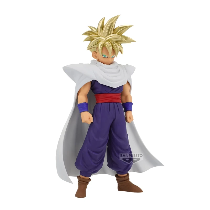 Banpresto Dragon Ball Z Blood of Saiyans Super Saiyan Son Gohan Figure | 16cm PVC Statue | Official Dragon Ball Z Collectible by Banpresto | Non‑Articulated Anime Display Model