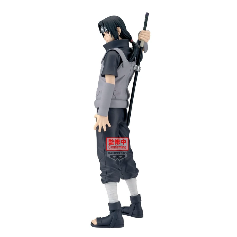Banpresto Naruto Shippuden Grandista Itachi Uchiha Figure | 27cm PVC Statue | Official Naruto Collectible by Banpresto | Non‑Articulated Anime Display Model