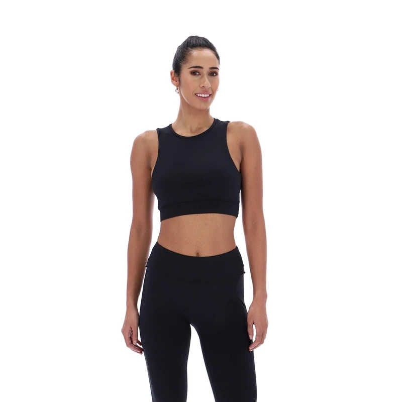 Ted Baker Sport Womens ARIA Long Line Yoga Bra Black