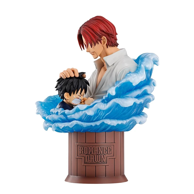 Ichibansho Shanks & Luffy Figure One Piece - Red Hair Pirates 15 cm - IS72407 Multicolor - Collectible Figure, Ideal for Anime Fans | Banpresto