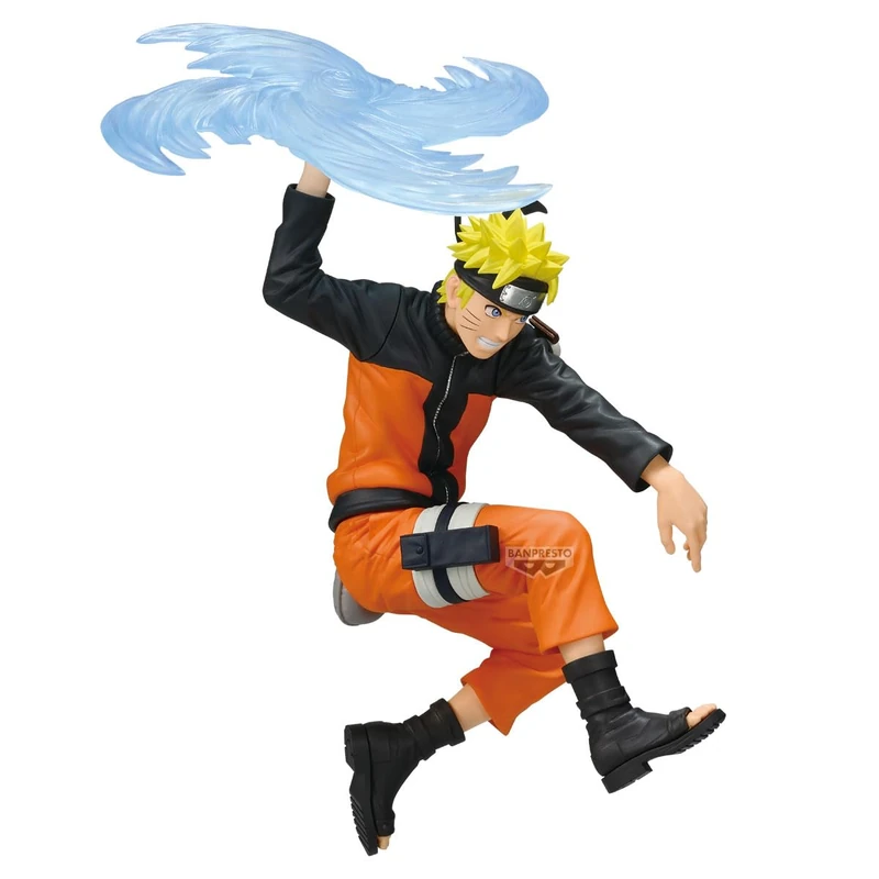 Banpresto Naruto Shippuden Naruto Uzumaki Figure | 22cm PVC Statue | Official Naruto Collectible by Banpresto | Non‑Articulated Anime Display Model