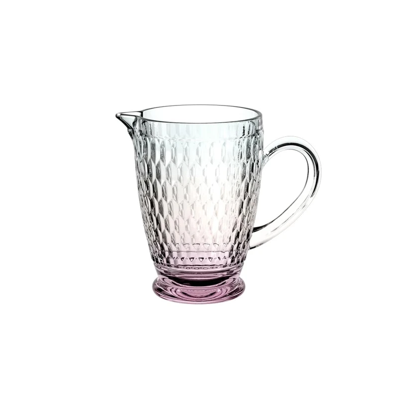 Villeroy & Boch – Boston Pearl Glass jug, Multicoloured Shimmering, Dishwasher-Safe, jug for Water & Drinks, Table jug, Coloured Glass, Crystal Glass
