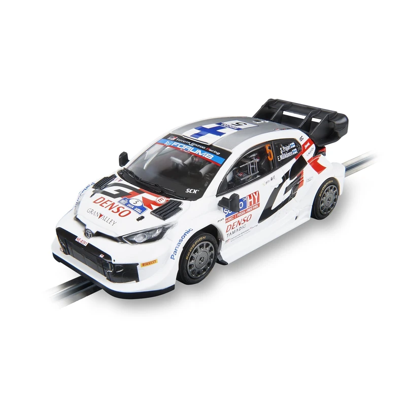 SCALEXTRIC - Advance Racing Vehicle - Slot Car - Scale 1:32 (Toyota Yaris WRC - S. Pajari - Finland '24)