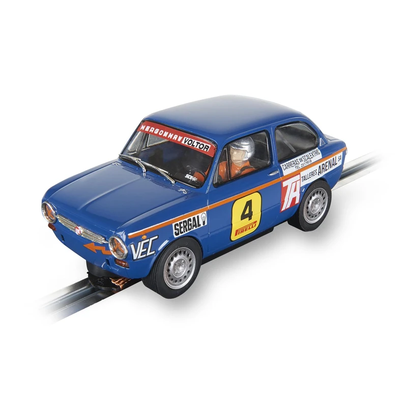 SCALEXTRIC - Advance Racing Vehicle - Slot Car - Scale 1:32 (Seat 850 E - Anton Guasch - Arrabassada '72)