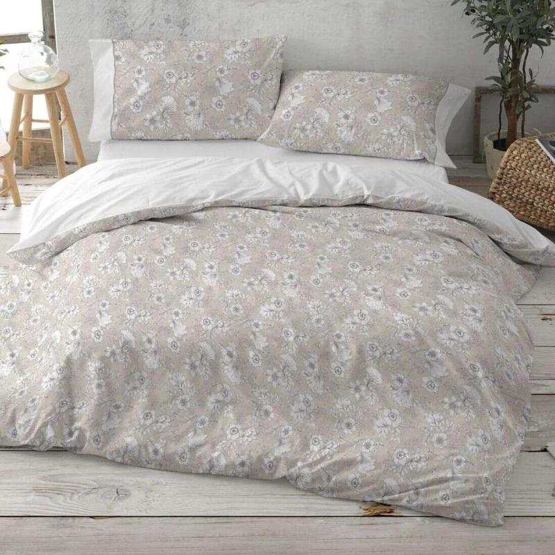 Burrito Blanco | Cotton duvet covers | 180 cm bed (+ available measurements) | Design 637 | Beige (180x190/200 cm.)