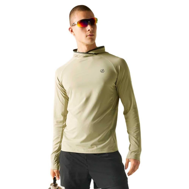 Dare2b Men's Sprint City Running Hoodie, Lightweight Quick Dry Gym Midlayer - Image 1