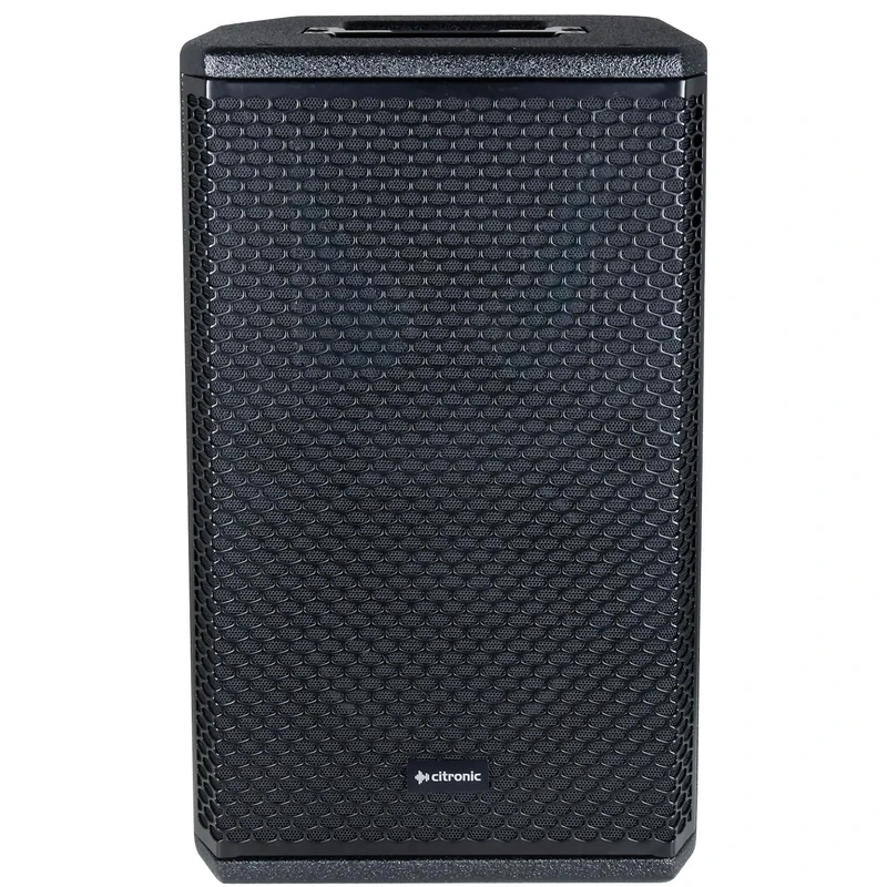 Citronic | CORVA-8A High Powered Active PA Cabinet – Heavy-Duty Class-D Bi-Amplifier Speakers with DSP Control, USB-PC Interface, and Custom EQ Settings for Live Sound | 8" | 800W - Image 1