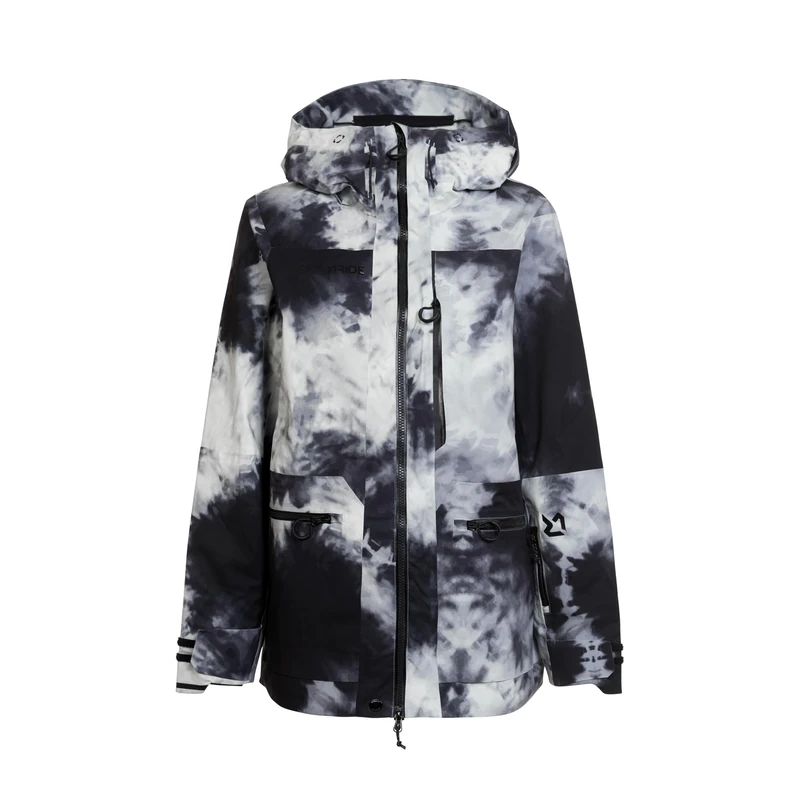 ROCK EXPERIENCE SILVERSTAR TIE DYE PADDED JACKET
