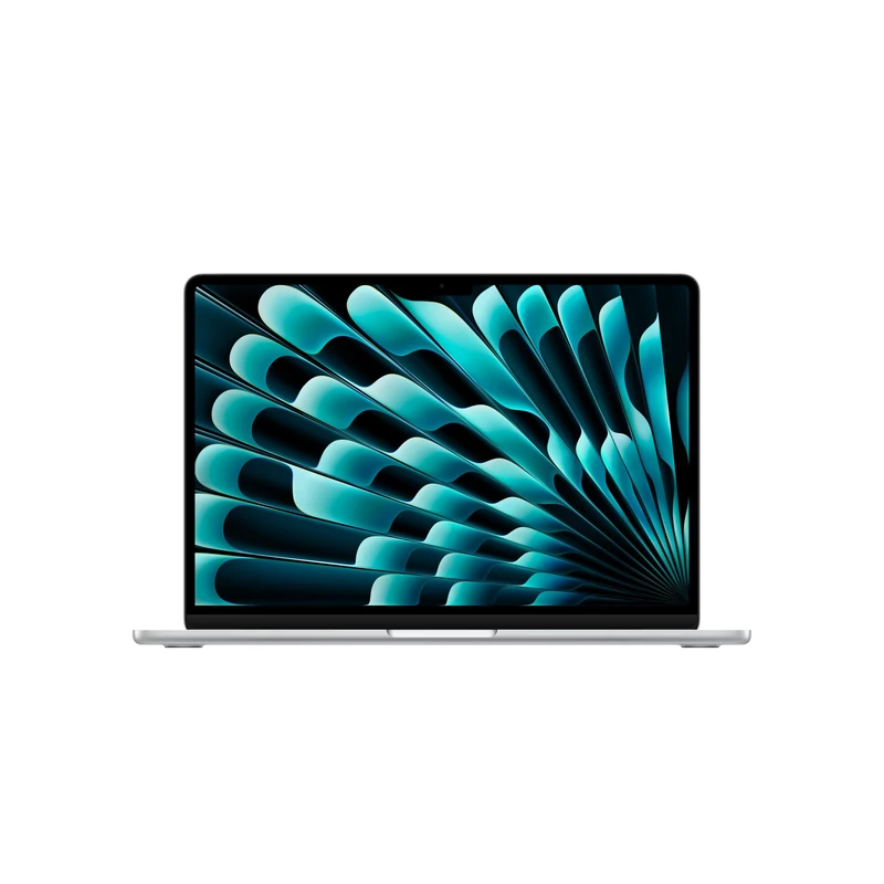 Apple MacBook Air 13-inch Laptop M5 chip with 10-core CPU and 10-core GPU: Built for AI, 13.6-inch Liquid Retina Display, 16GB Unified Memory, 1TB SSD, 12MP Center Stage, Touch ID, Wi-Fi 7; Silver