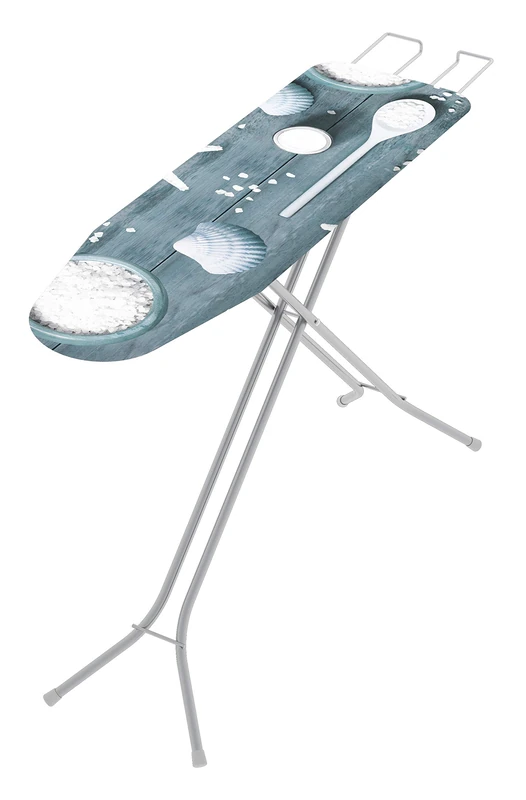 COLOMBO Atlantic | Ironing Board 130 x 44 cm with Reinforced Boiler Door | Folding | Adjustable Height 71-95 cm, Board Cover 100% Organic Cotton, Stable Structure Diameter 35 mm, Made in Italy - Image 1