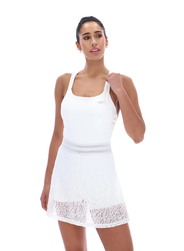 Ted Baker Sport Womens Florence Lace Cross Back Tennis Dress - Image 1
