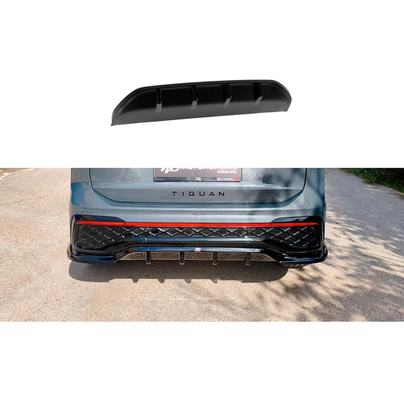 Motordrome Rear Diffuser compatible with Volkswagen Tiguan III (CT1) R-Line 2024- (ABS)