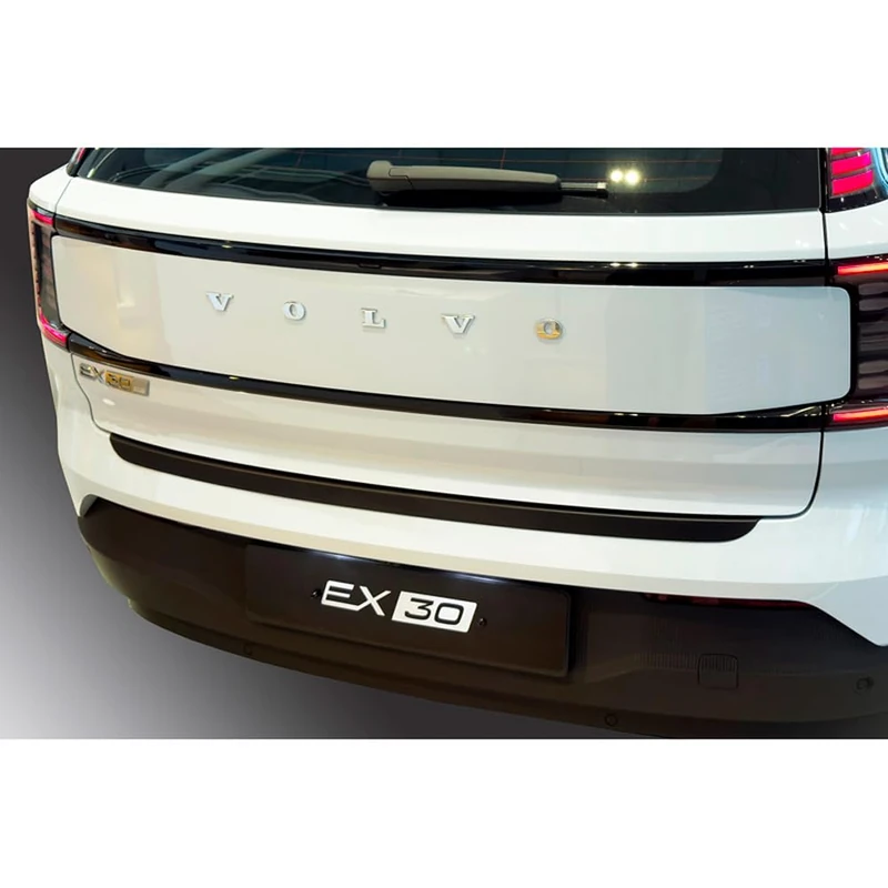 RGM ABS Rear bumper protector compatible with Volvo EX30 2023- Black