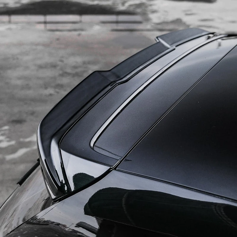 Oneway Roof Spoiler (Cap) compatible with Volkswagen Polo 6R GTi/R-Line 2009-2014 - Gloss black