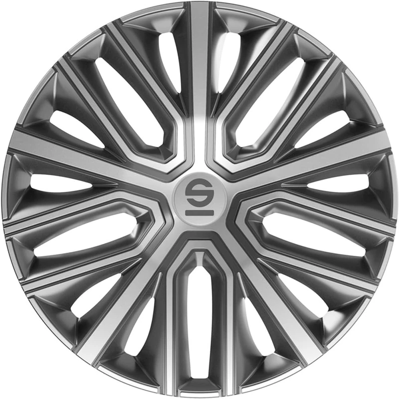 Sparco Wheel Covers Modena - 14-inch - Grey/Silver - Set of 4 pieces