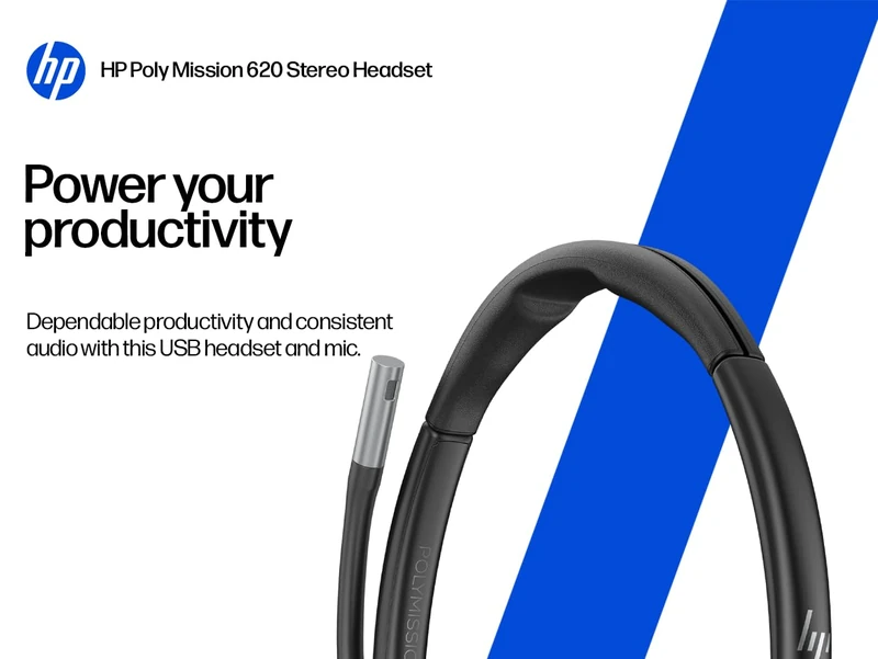 HP Poly Mission 620 USB HS CS1