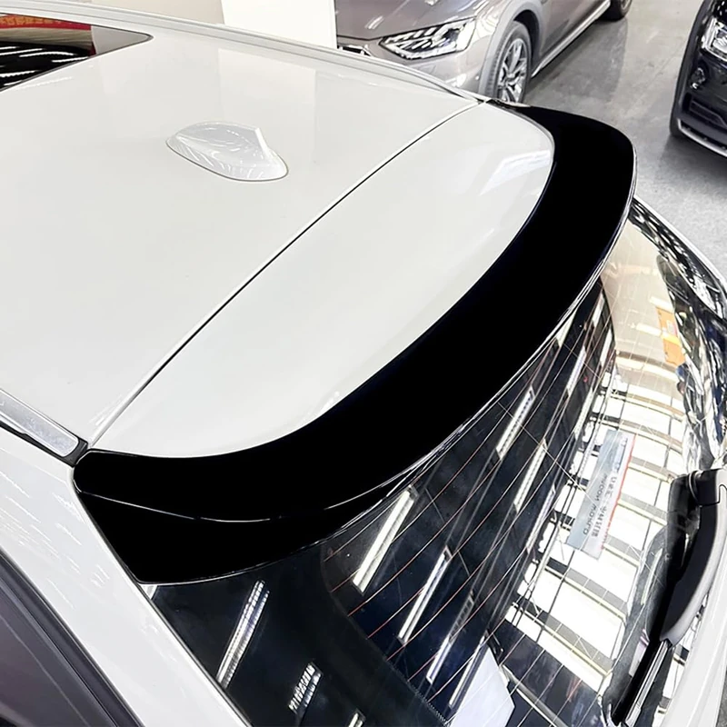 AutoStyle Roof spoiler (Spoiler Cap) compatible with BMW 3-Series F31 Touring 2012-2019 (ABS Glossy Black)
