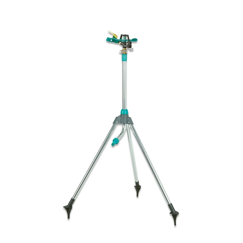 Bricoferr Plastic Impact Sprinkler with Tripod