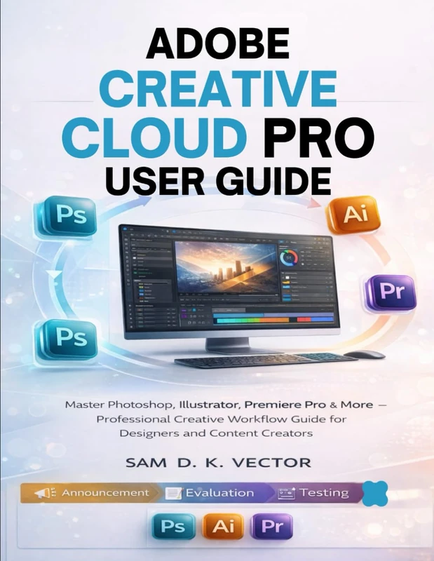 ADOBE CREATIVE CLOUD PRO USER GUIDE: Master Photoshop, Illustrator, Premiere Pro & More - Professional Creative Workflow Guide for Designers and Content Creators