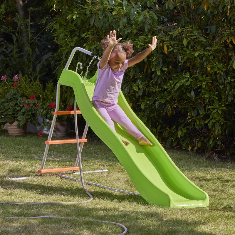 Kids Wavy Slide with Water Feature