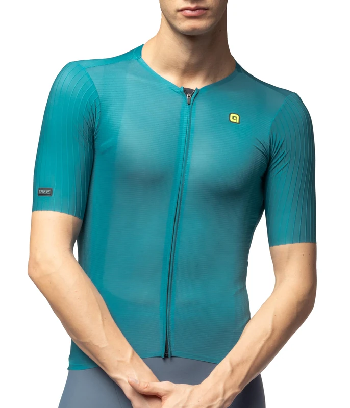 Alé Cycling Men's PR.E Earthy Style 2.0 Short Sleeve Cycling Jersey, Venus Green, L